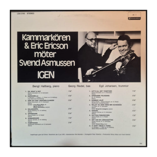 Eric Ericson & Kammarkören & Svend Asmussen: Igen