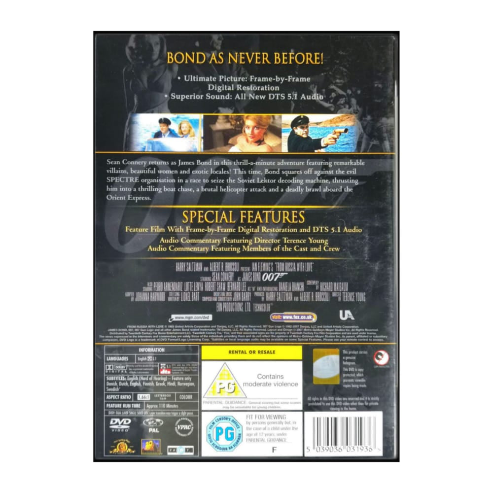 007: From Russia With Love