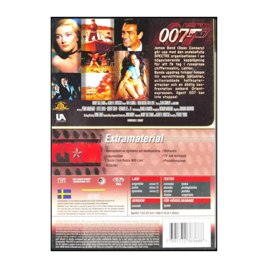 James Bond Agent 007 Ser Rött
