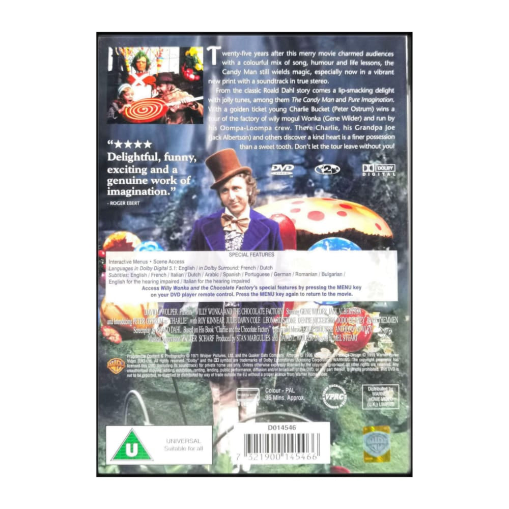 Willy Wonka And The Chocolate Factory