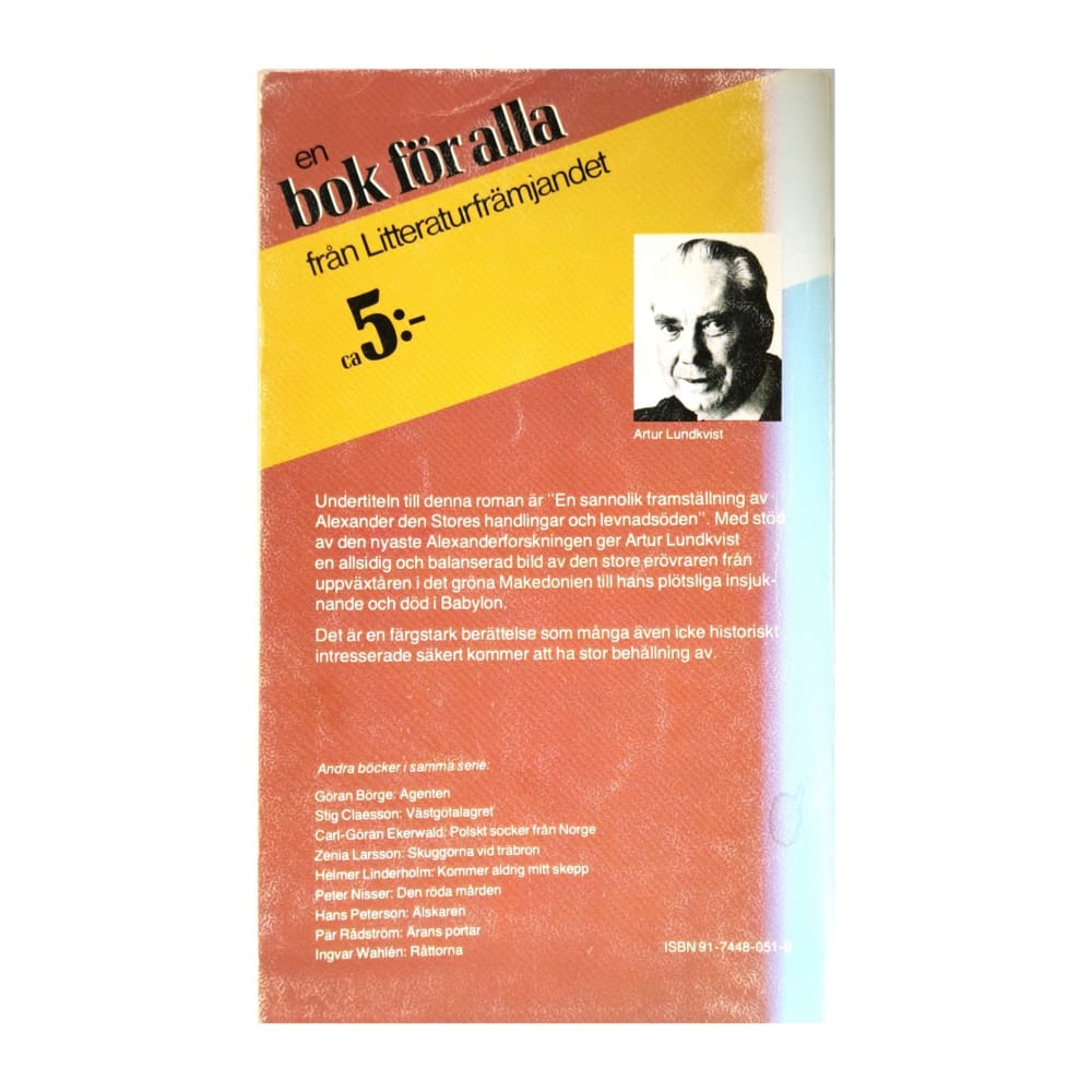 Arthur Lundkvist: Krigarens Dikt