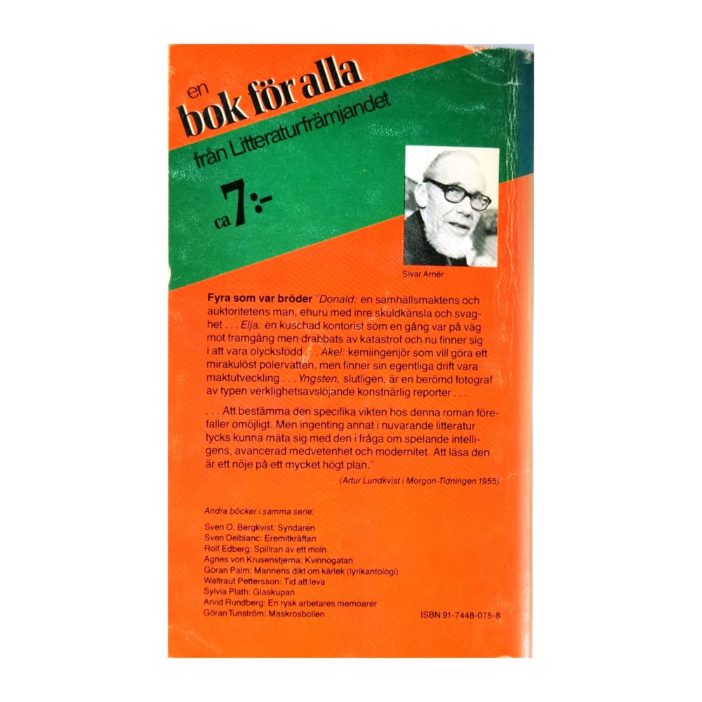 Sivar Arnér: Fyra Som Var Bröder