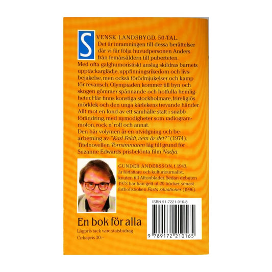 Gunder Andersson: Torrsimmaren