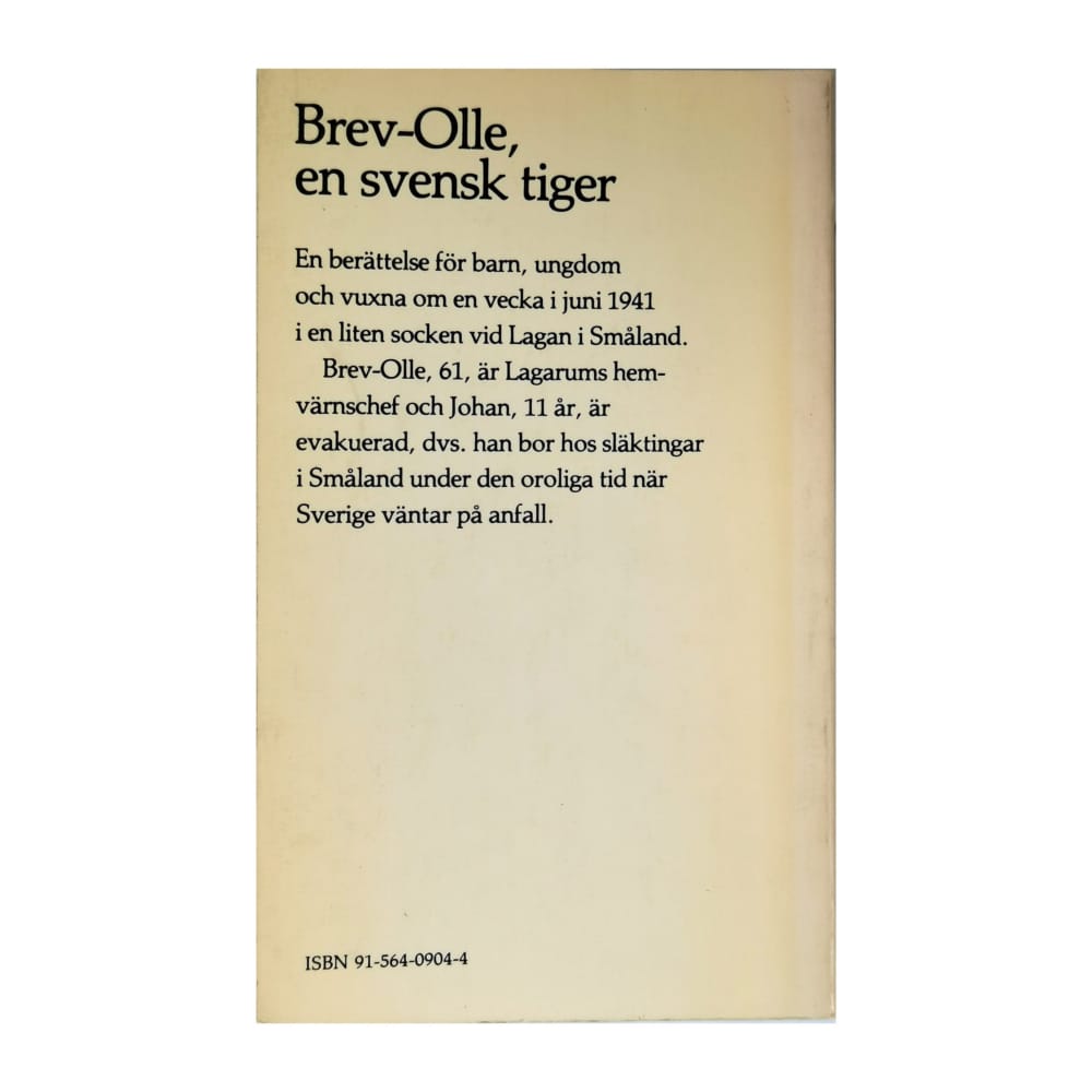 Alf Nordqvist: Brev-Olle En Svensk Tiger
