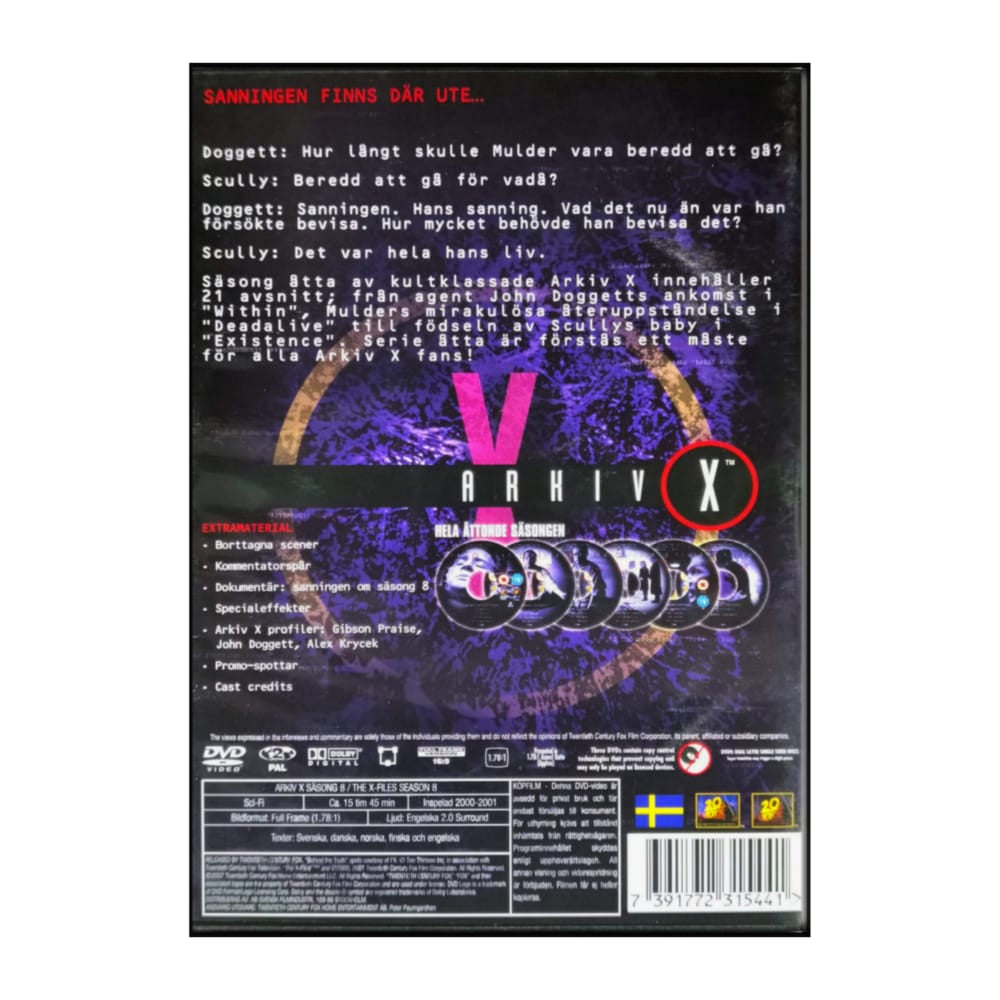The X-Files 8 | Arkiv X 8