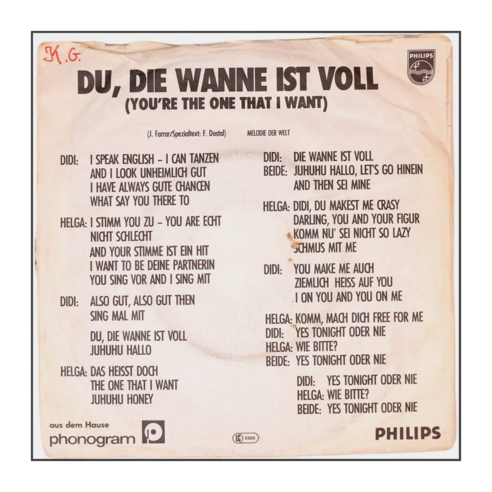 Dieter Hallervorden: Du, Die Wanne Ist Voll