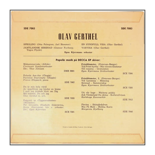 Olav Gerthel: Spegling