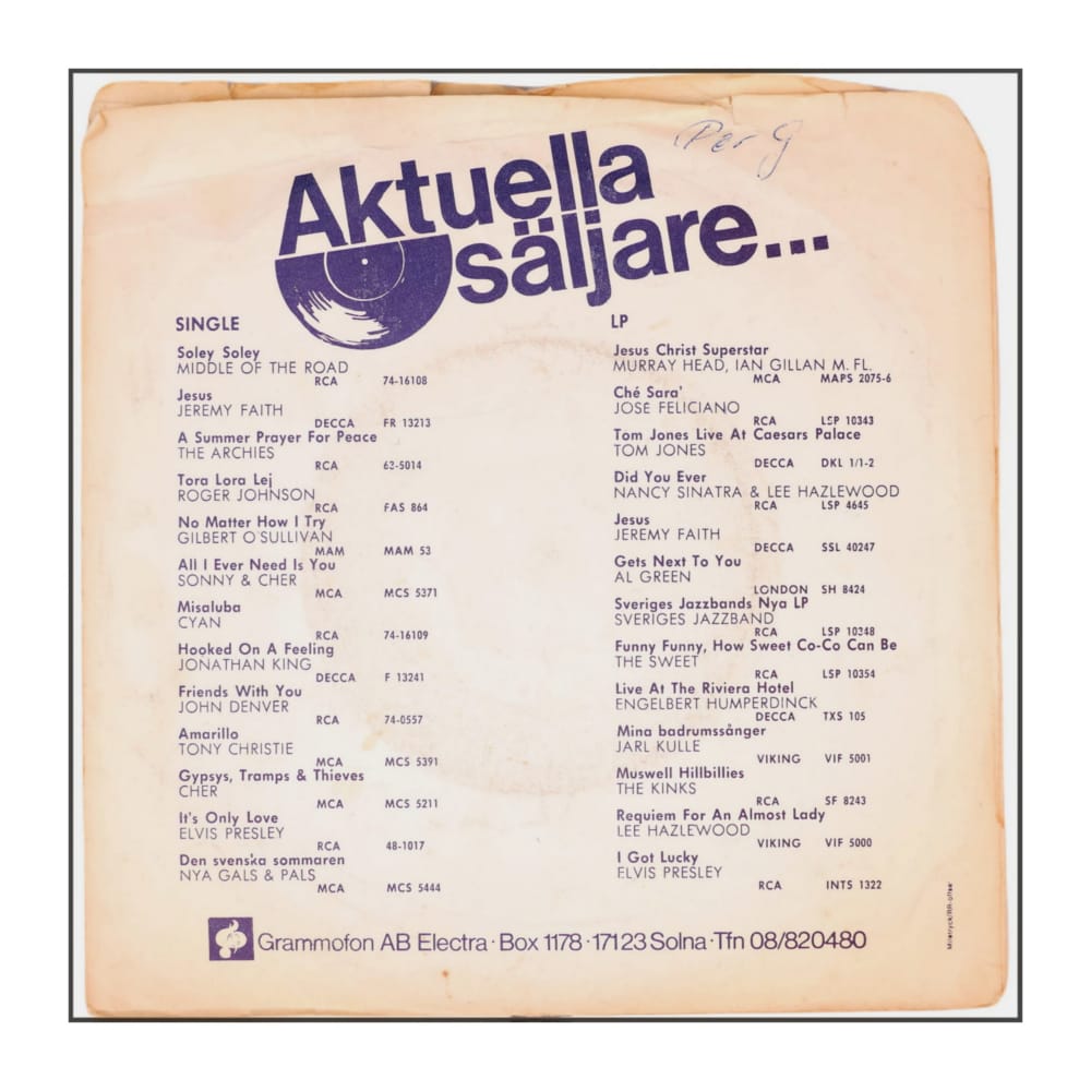 The Archies: A Summer Prayer For Peace