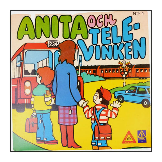 Anita & Televinken: Televinken I Barnens Trafikklubb Cover 2