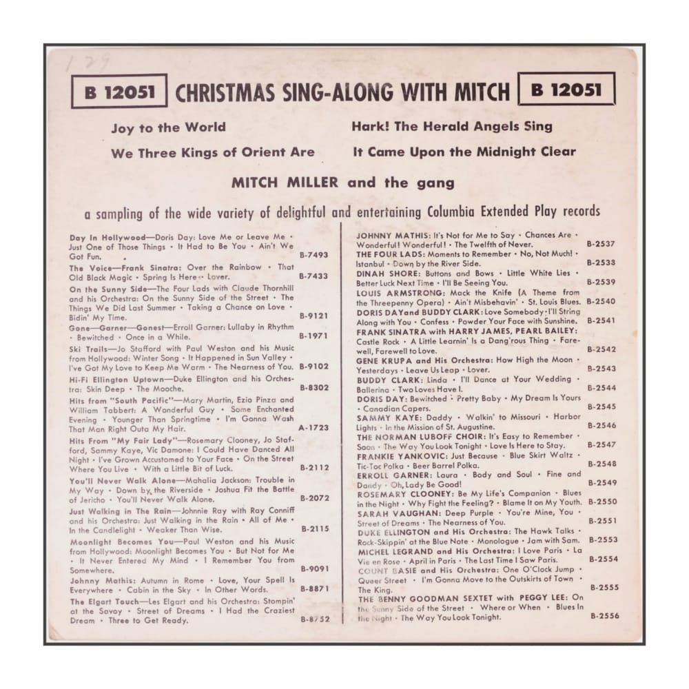 Mitch Miller: Christmas Sing-Along With Mitch