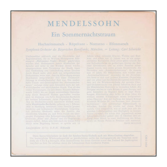 Felix Mendelssohn-Bartholdy: Ein Sommernachtstraum