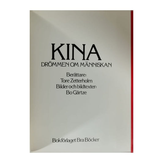 Tore Zetterholm: Kina