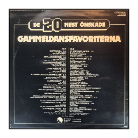 Gammeldansfavoriterna: De 20 Mest Önskade Gammeldansfavoriterna