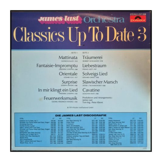 James Last Orchestra: Classics Up To Date 3