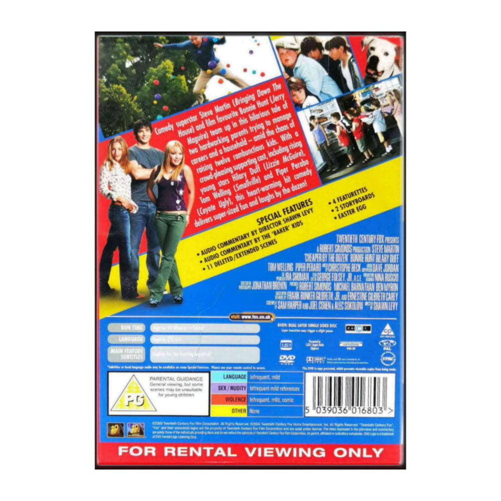 Cheaper By The Dozen