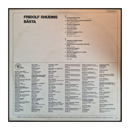 Fridolf Rhudin: Bästa