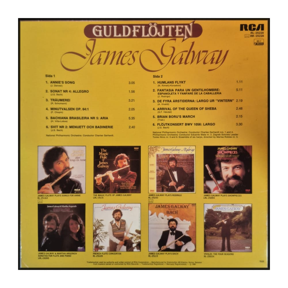 James Galway: Guldflöjten