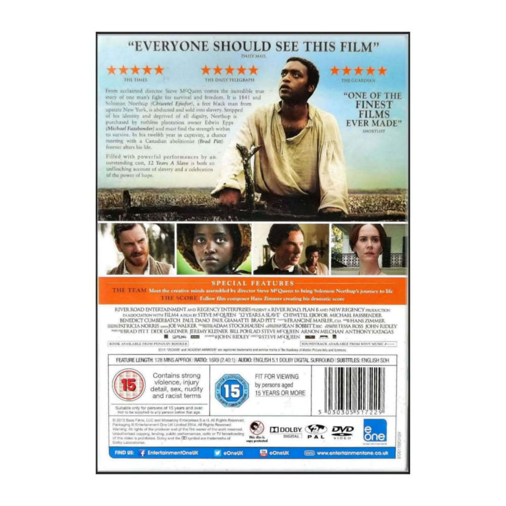 12 Years A Slave