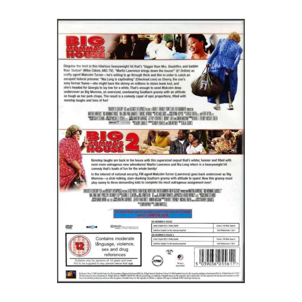 Big Momma'S House / Big Momma'S House 2