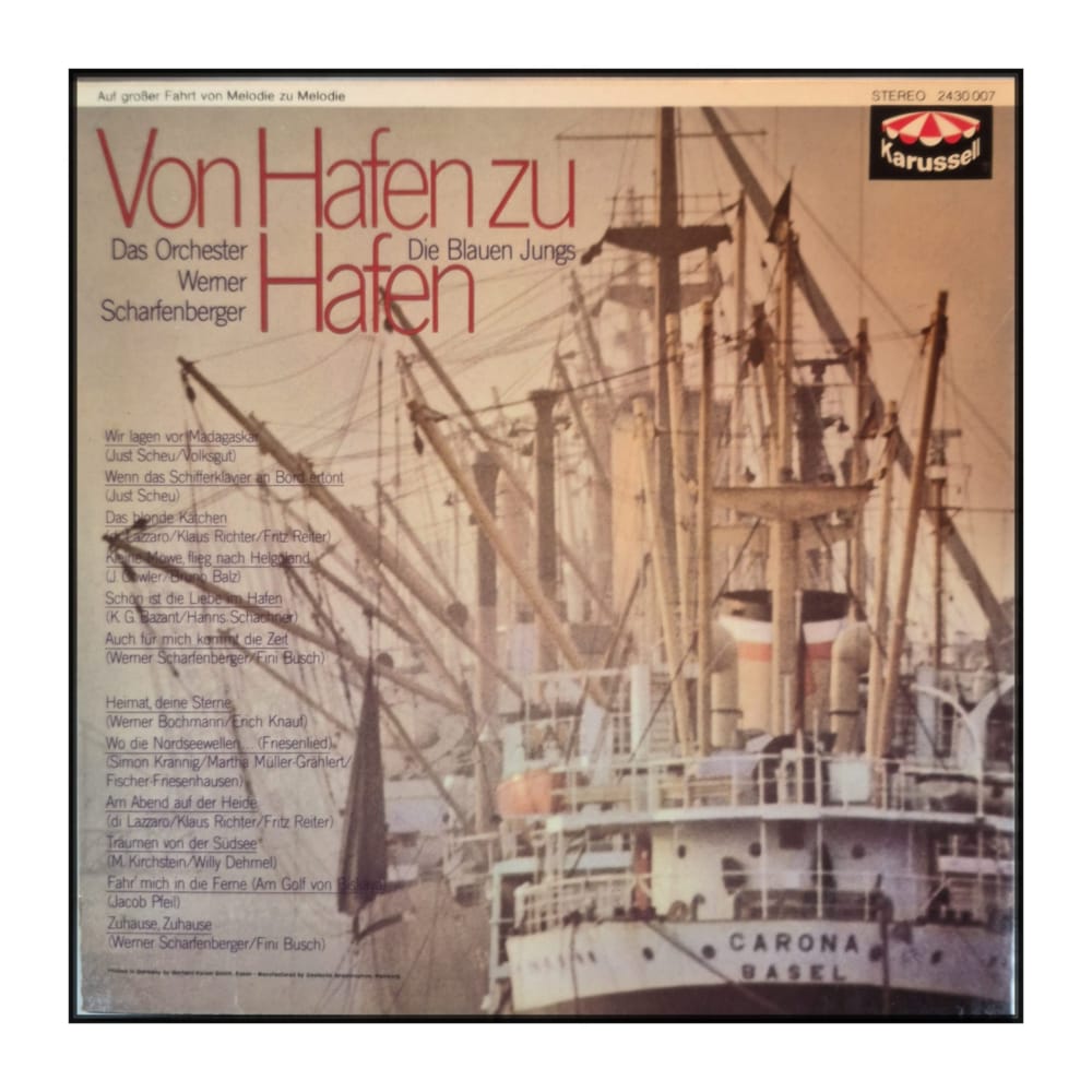 Die Blauen Jungs & Orchester Werner Scharfenberger: Von Hafen Zu Hafen