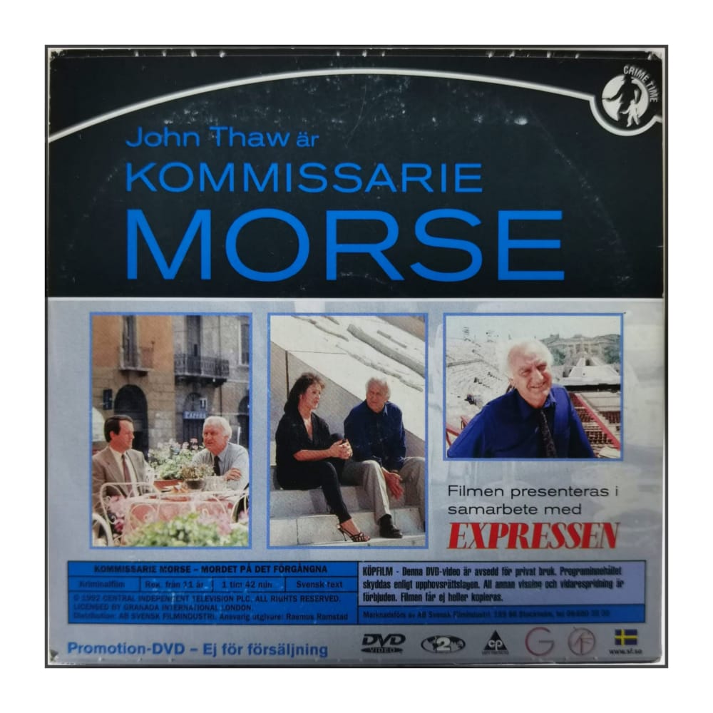 Inspector Morse | Kommissarie Morse: Mordet På Det Förgångna