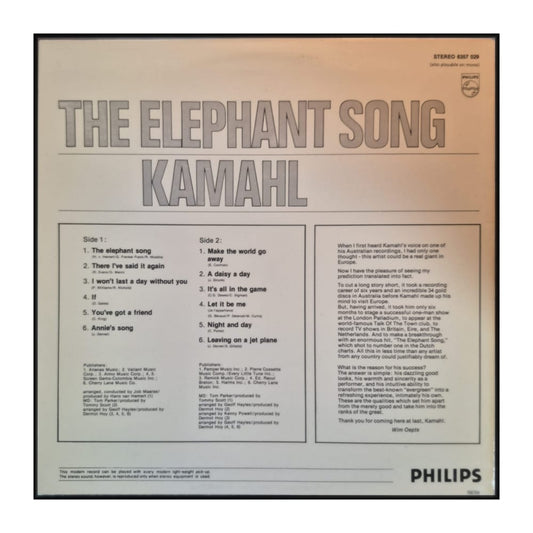 Kamahl: The Elephant Song