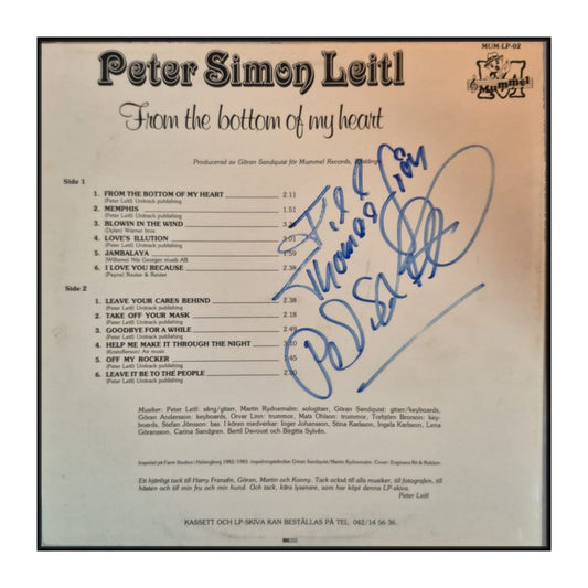 Peter Simon Leitl: From The Bottom Of My Heart