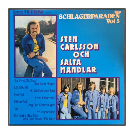 Sten Carlsson Och Salta Mandlar: Schlagerparaden V5