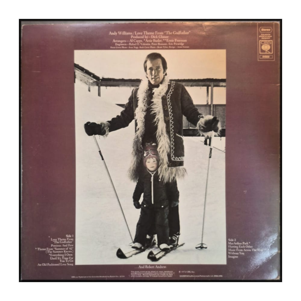 Andy Williams: Love Theme From The Godfather