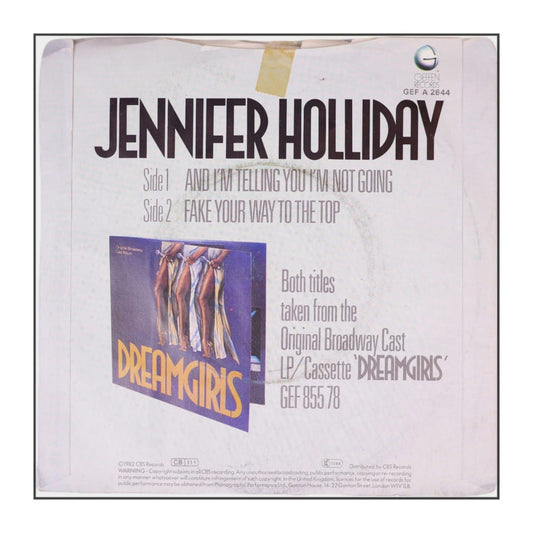 Jennifer Holliday: And I'M Telling You I'M Not Going