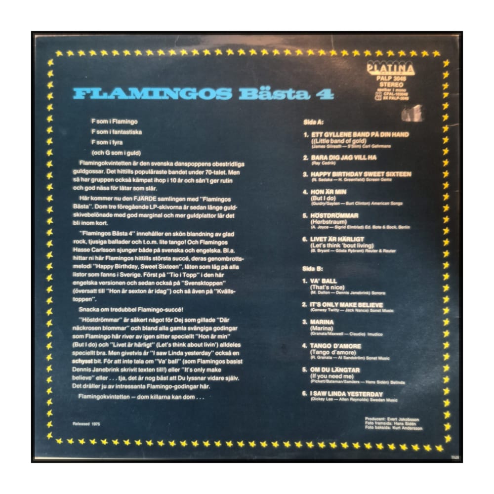 Flamingokvintetten: Flamingos Bästa 4