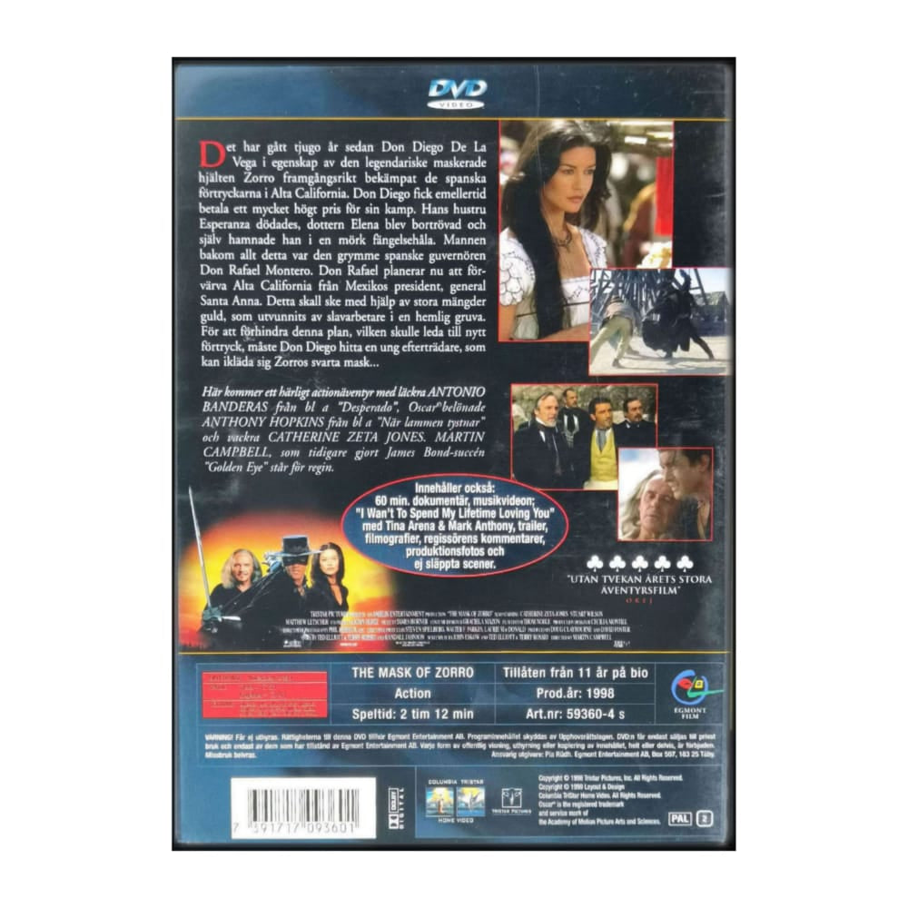 Zorro: Den Maskerade Hämnaren