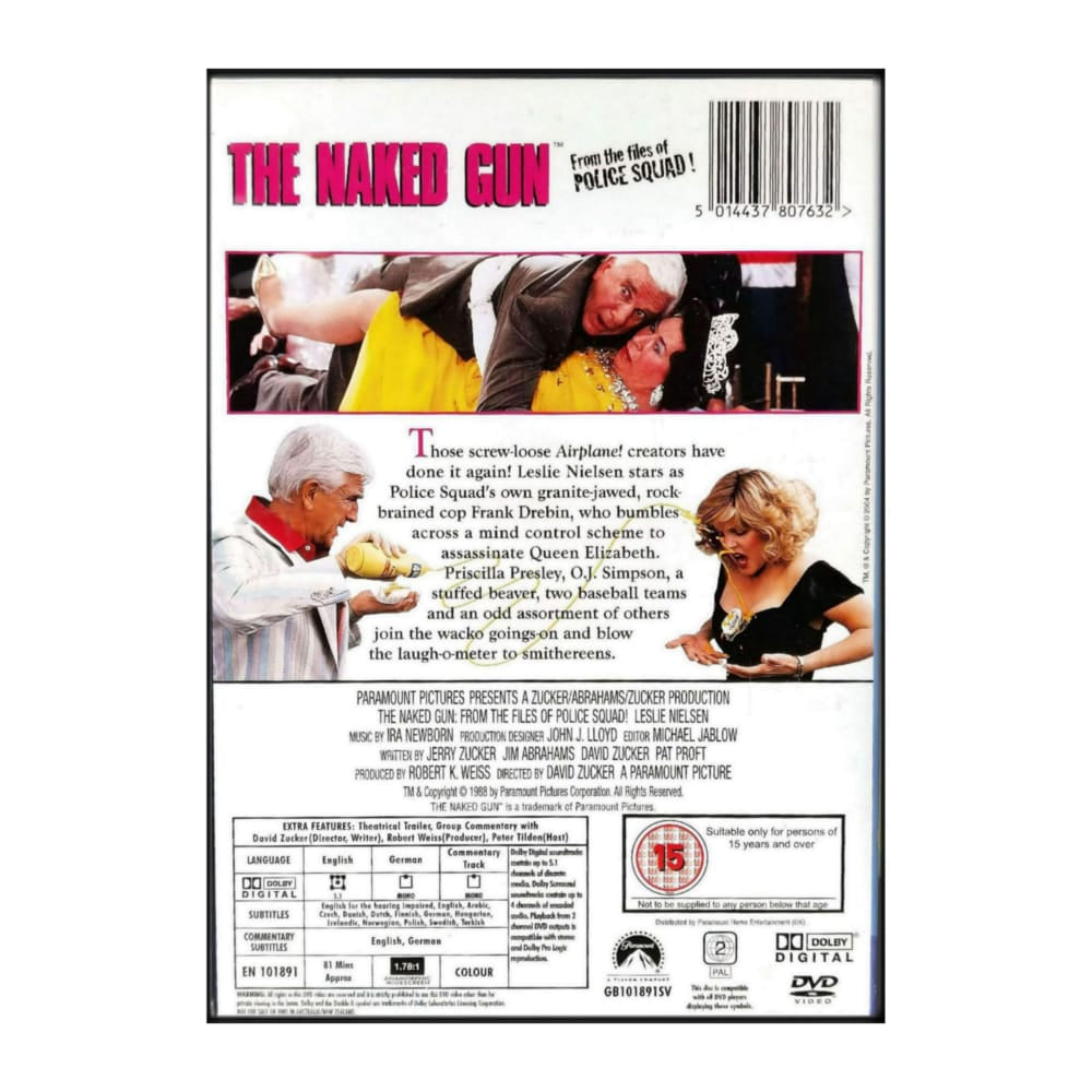The Naked Gun: From The Files Of Police Squad!