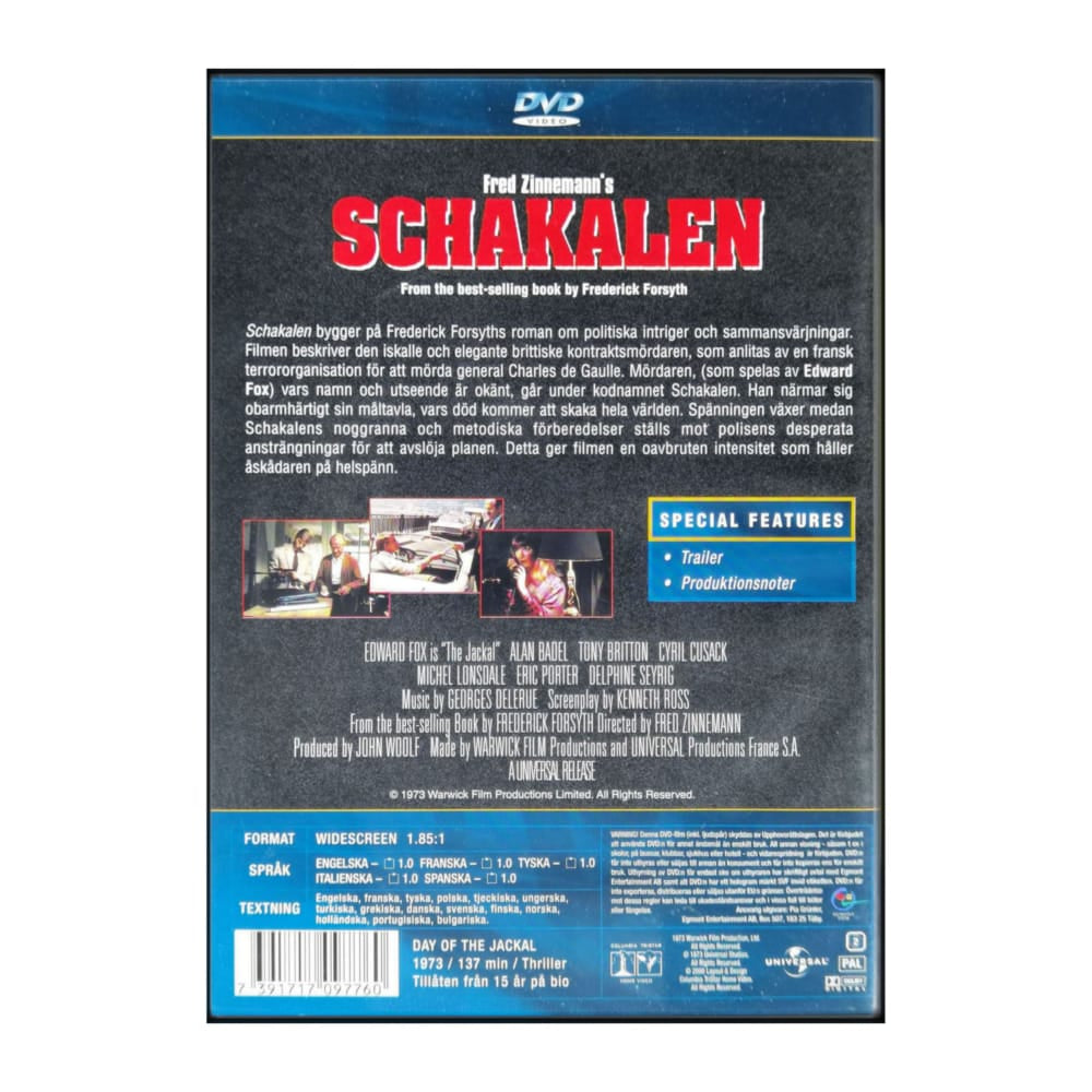 The Day Of The Jackal | Schakalen