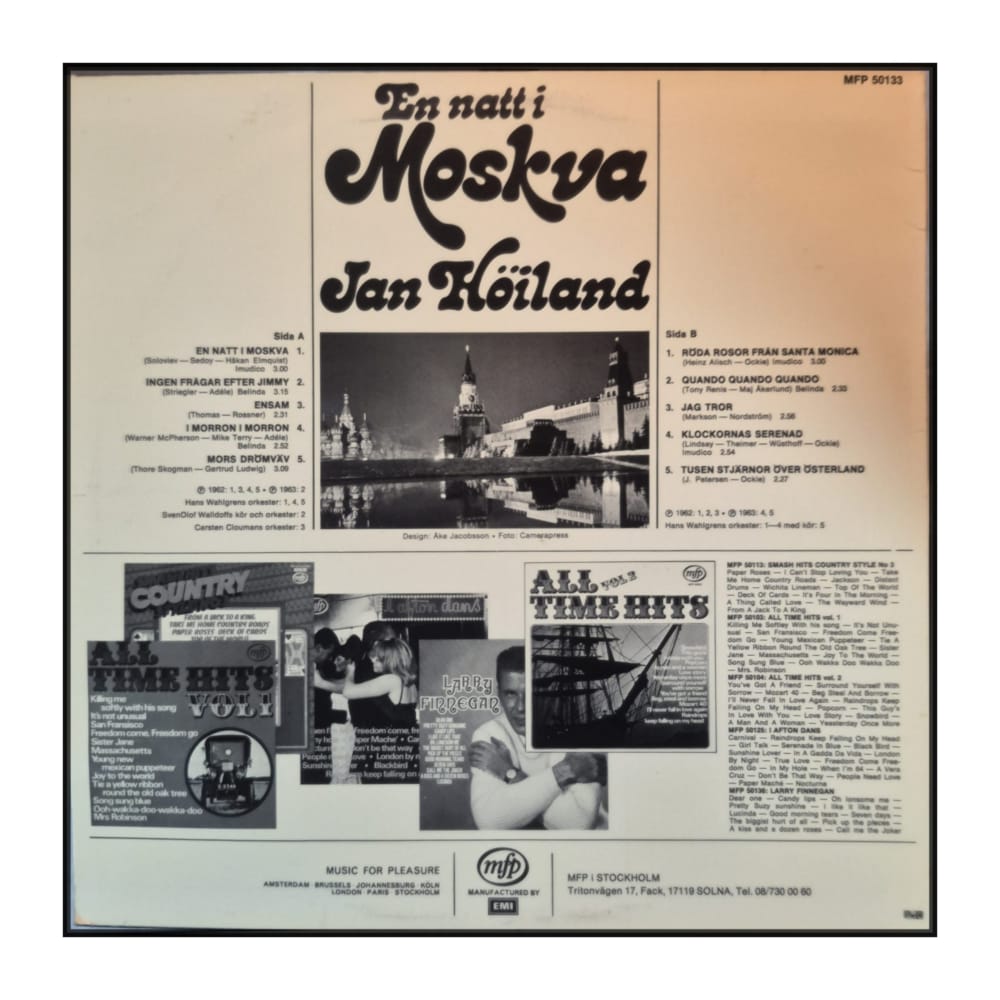 Jan Høiland: En Natt I Moskva