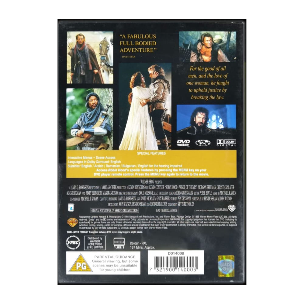 Robin Hood: Prince Of Thieves