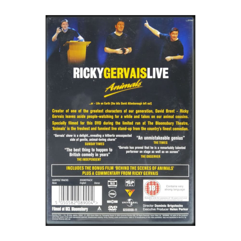 Ricky Gervais: Live Animals