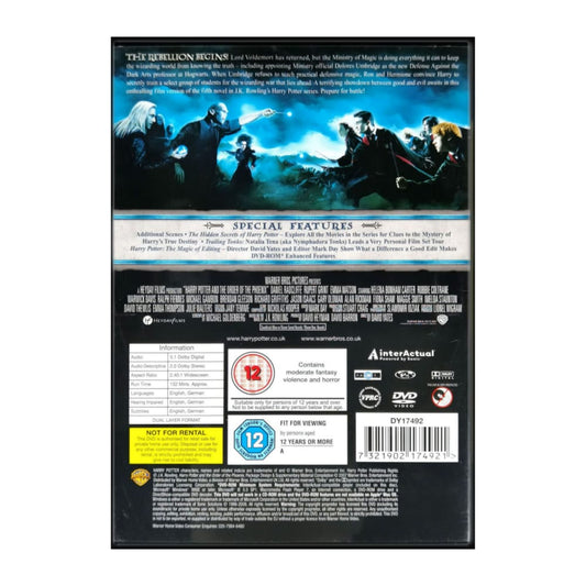 Harry Potter And The Order Of The Phoenix