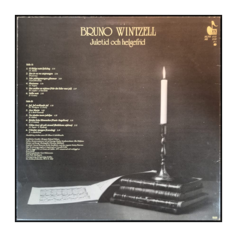 Bruno Wintzell & Stockholms gosskör: Juletid och helgefrid