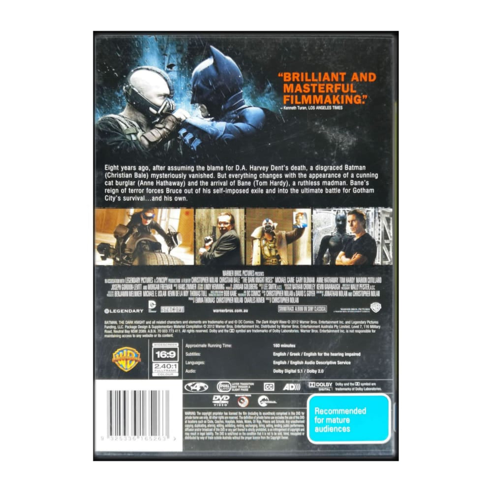 Batman: The Dark Knight Rises