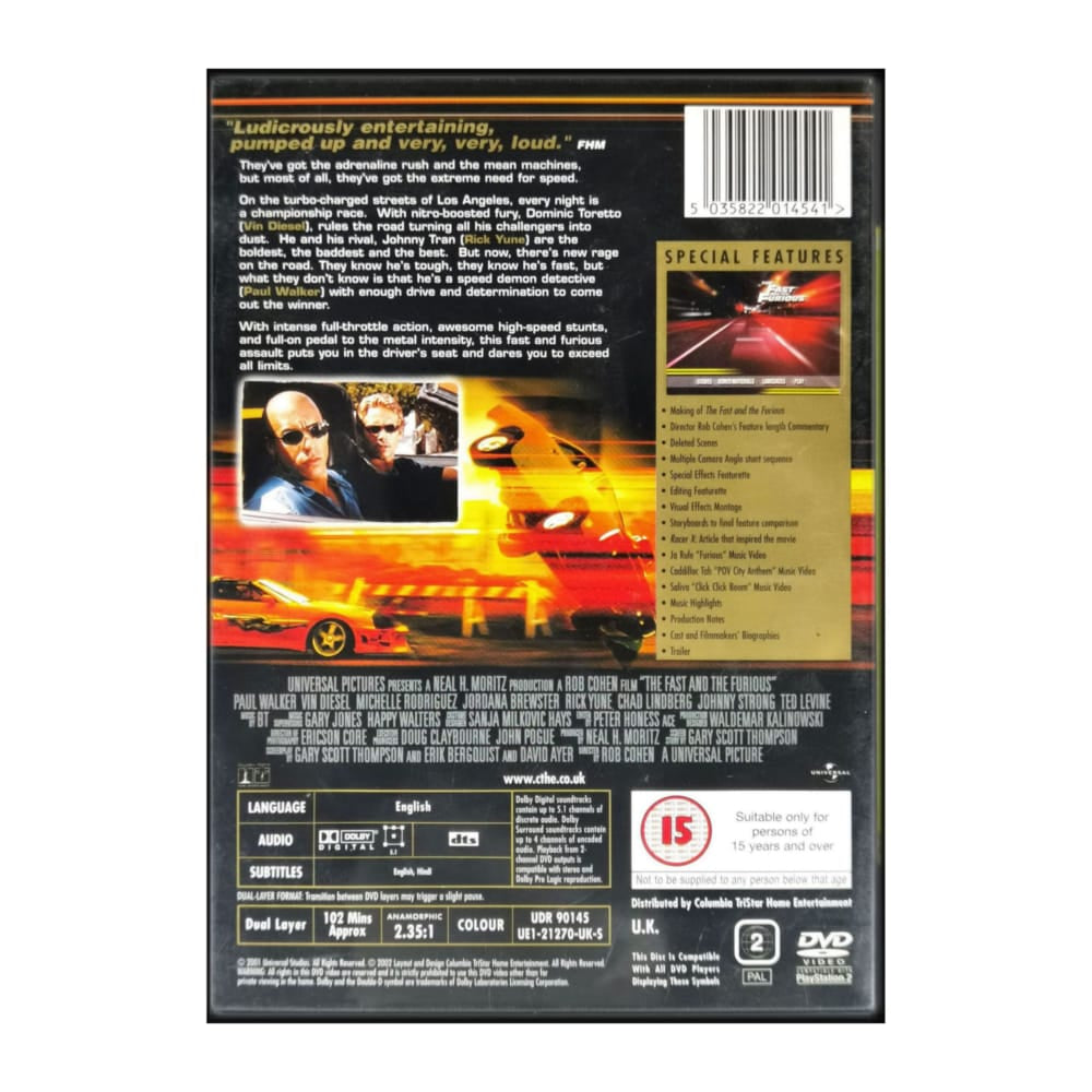 Fast & Furious 1 | The Fast And The Furious