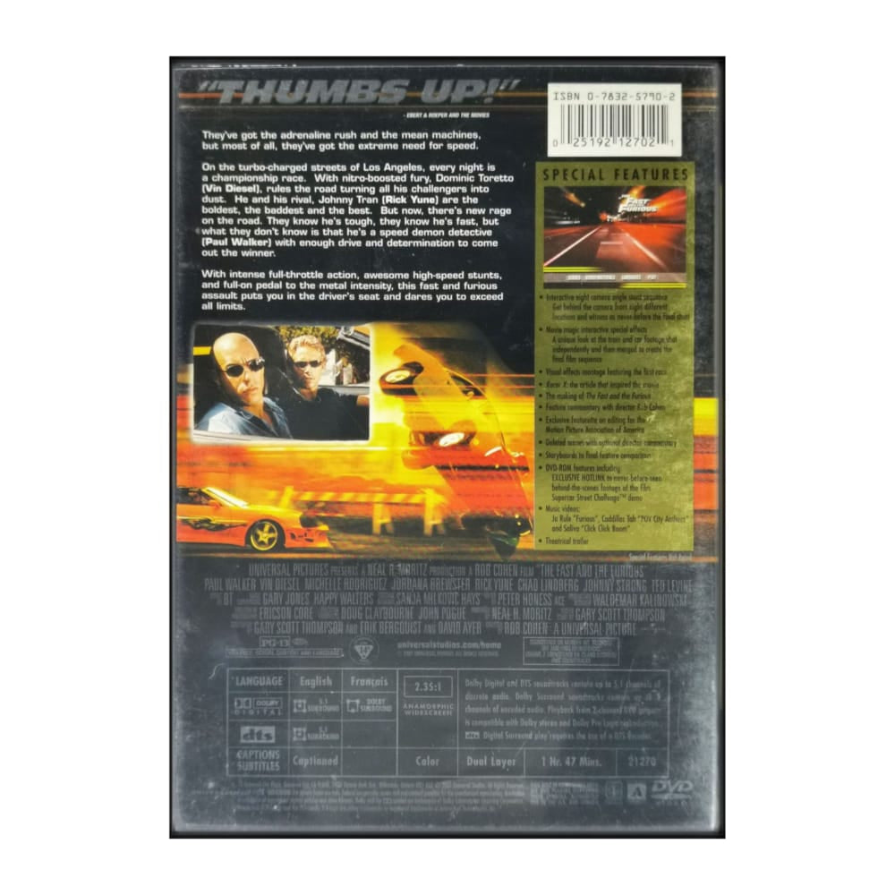 Fast & Furious 1 | The Fast And The Furious