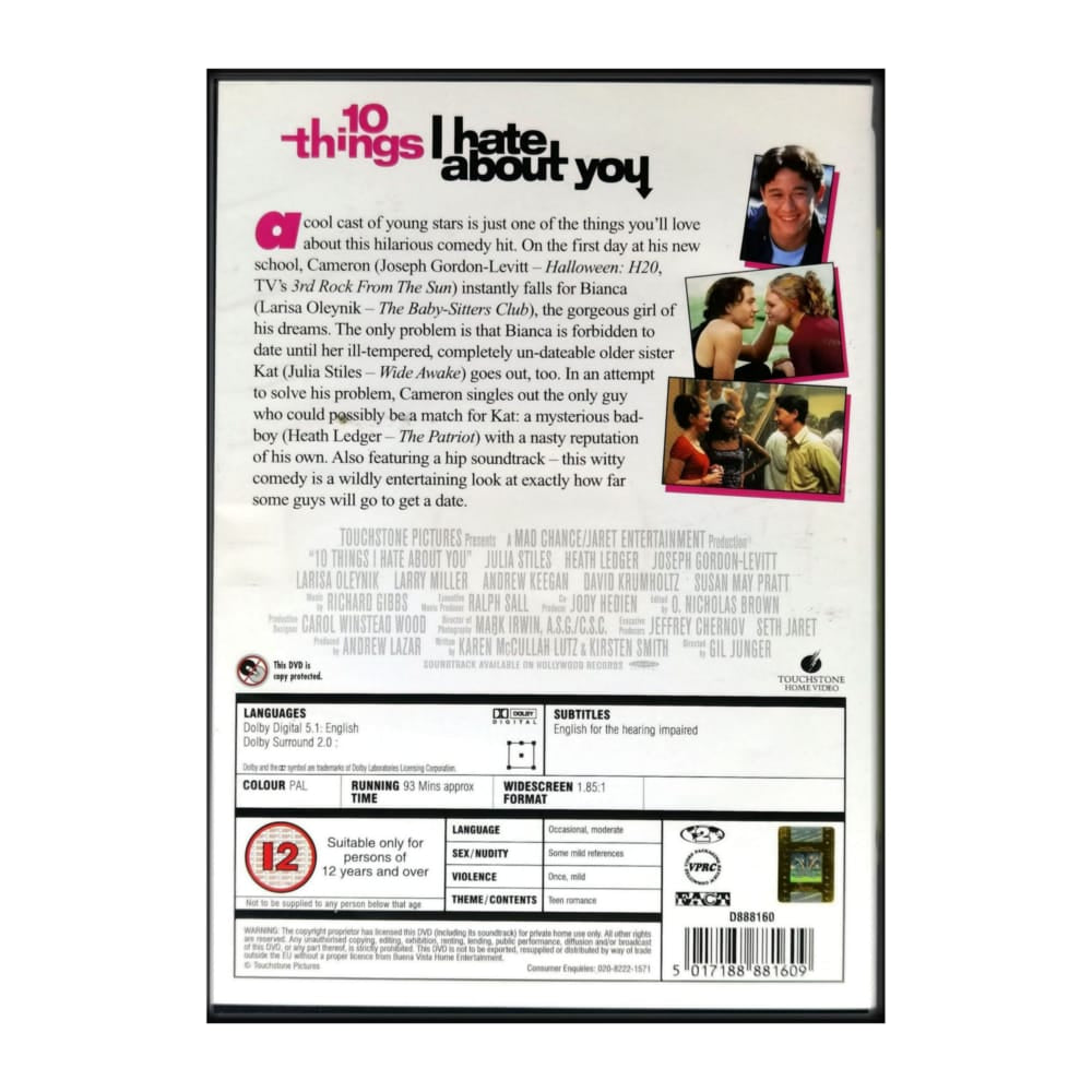 10 Things I Hate About You