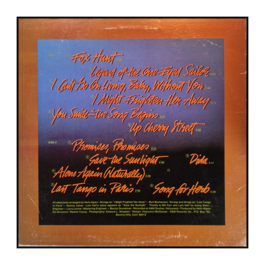 Herb Alpert & The T.J.B.: You Smile – The Song Begins