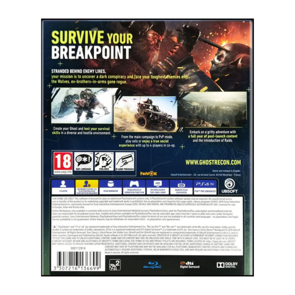 Tom Clancy'S Ghost Recon Breakpoint