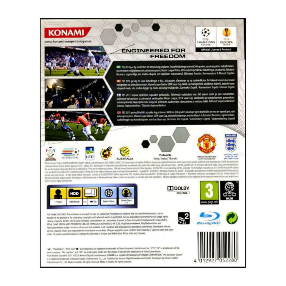 Pro Evolution Soccer 2011 | Pes 2011