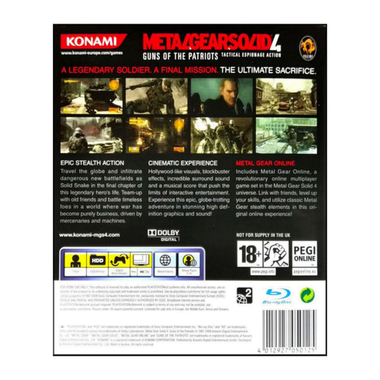 Metal Gear Solid 4: Guns Of The Patriots