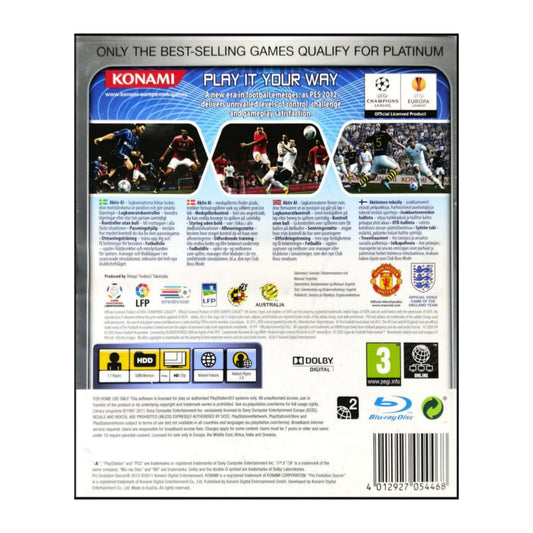 Pro Evolution Soccer 2012 | Pes 2012