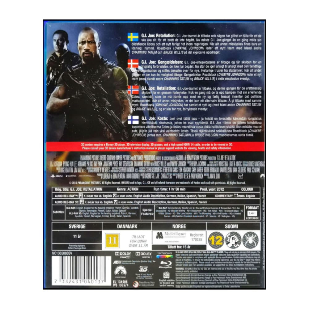 G. I. Joe: Retaliation 3D