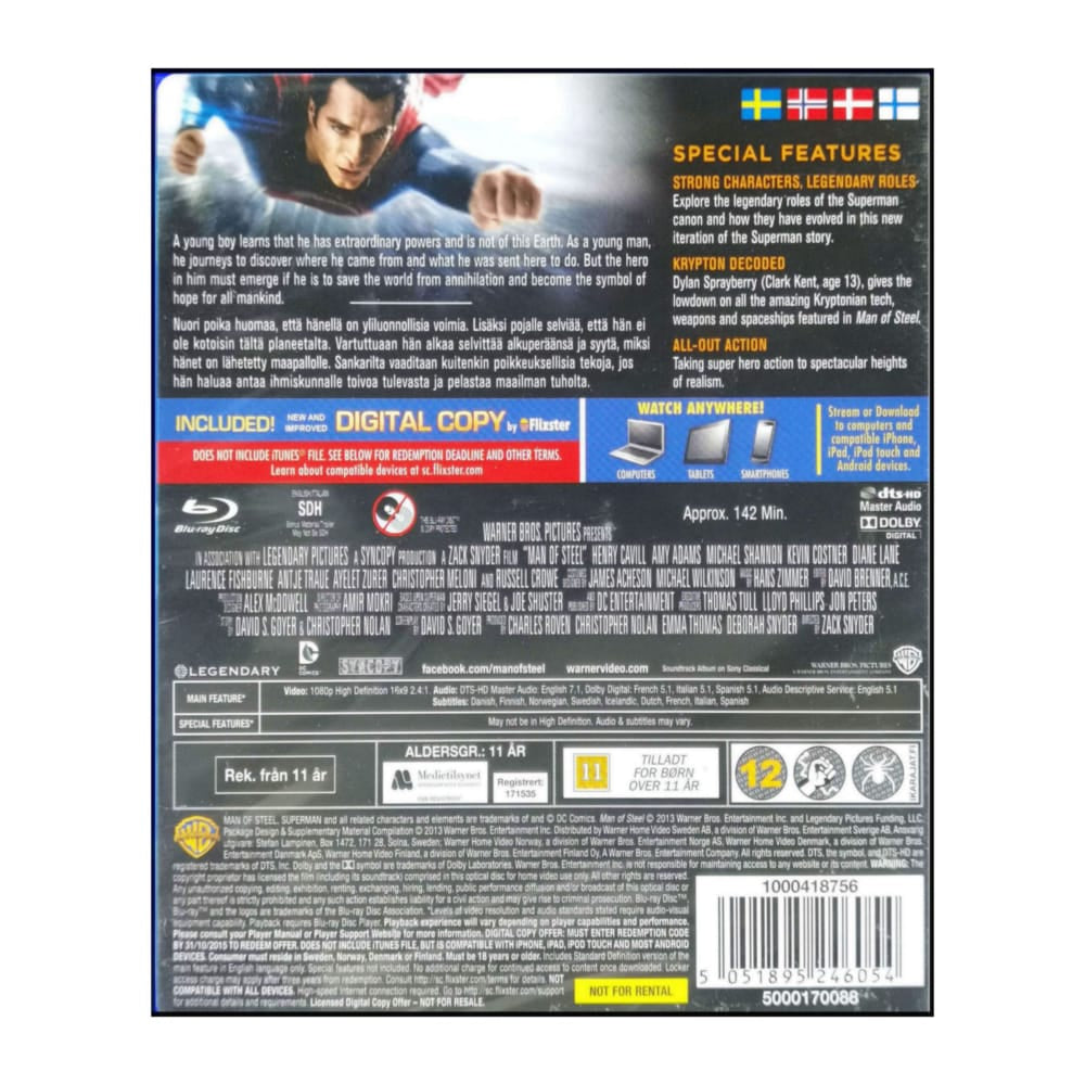 Superman: Man Of Steel